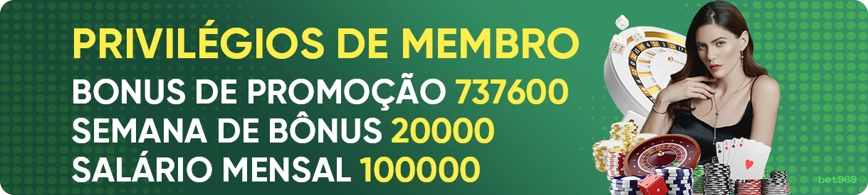Controles de paJogonto e BRL em bet969