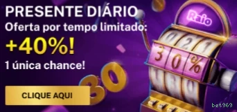 Controles de paJogonto e BRL em bet969